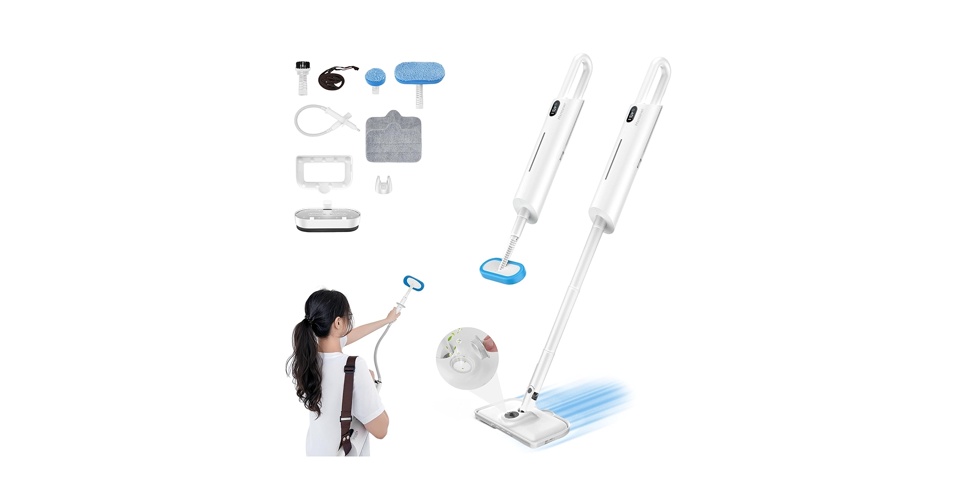 Amazon.com: Steam Mop All-in-one for Floor Cleaning